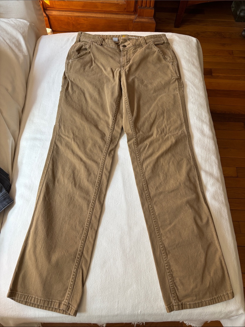 Carhartt Women’s Tan Carpenter Cargo Pants - Picture 2 of 5